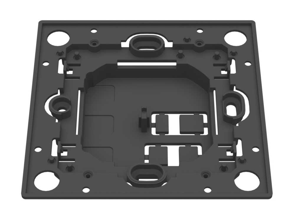 injection moulded light switch enclosure